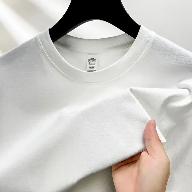 Men’s Classic Cotton Crewneck T-Shirt | Soft Everyday Essential | Relaxed Fit