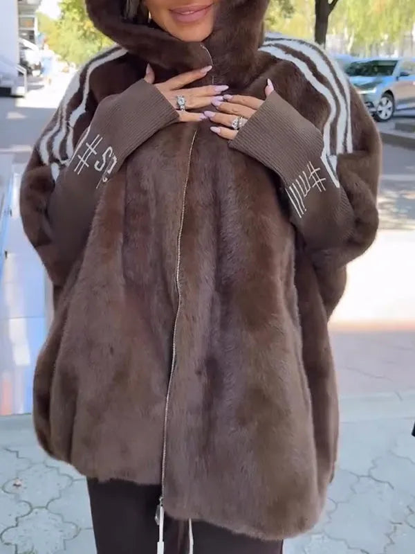 Adeline – Faux Fur Coat