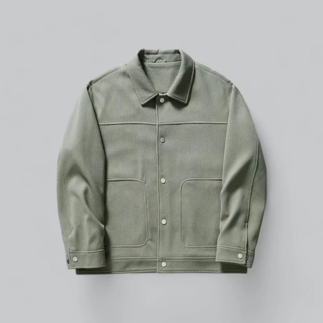 Men’s Corduroy Overshirt | Snap-Front Jacket Style | Relaxed Fit Midweight Layer