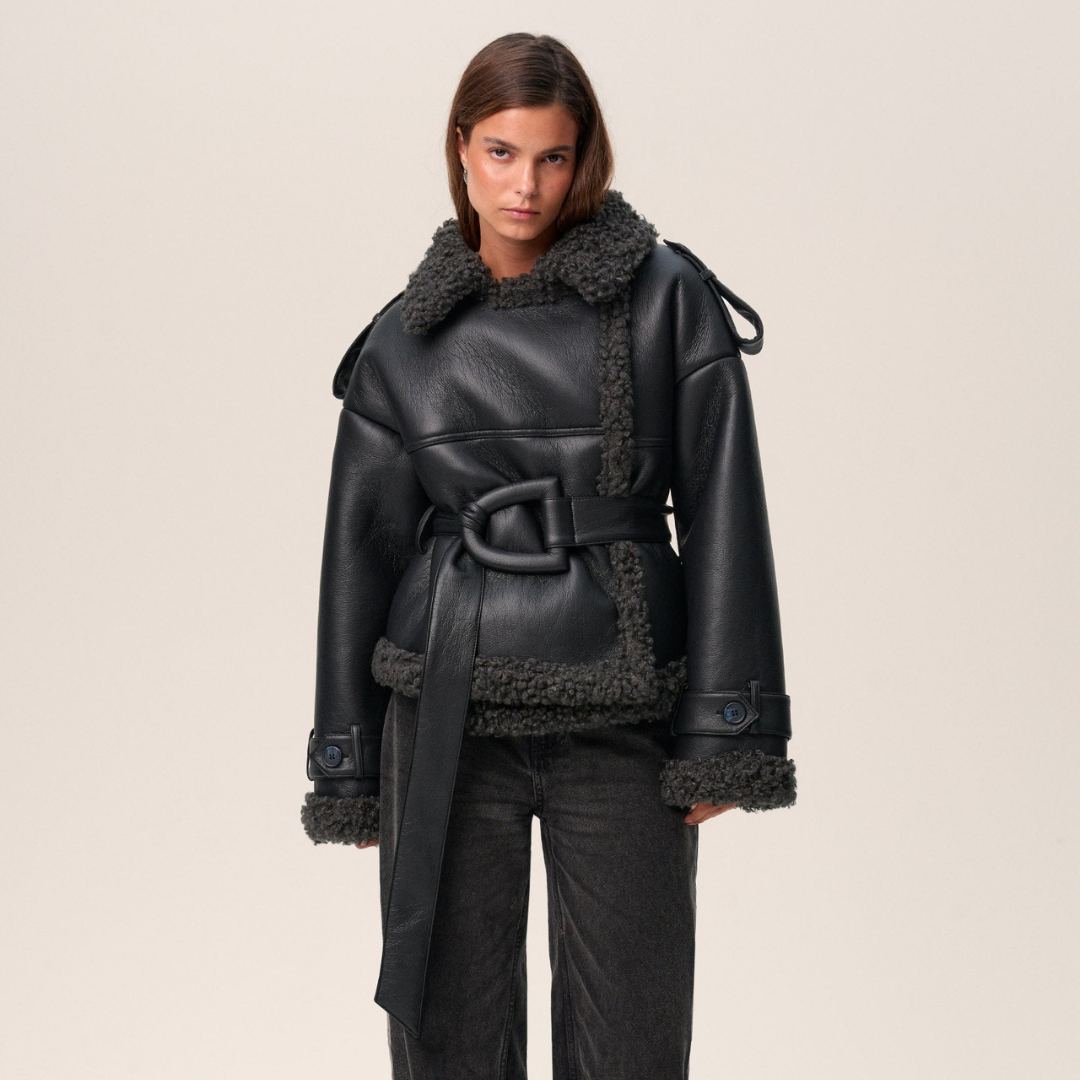Elvira – Belted Winter Coat