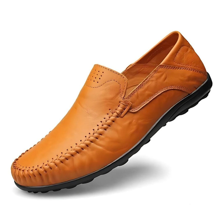 Men’s Driving Loafers | Soft Leather Slip-On | Lightweight Comfort Sole