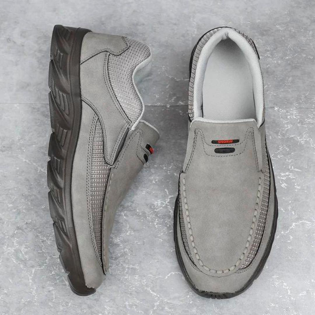Men’s Slip-On Comfort Loafers | Cushioned Sole Walking Shoe | Casual Everyday Footwear