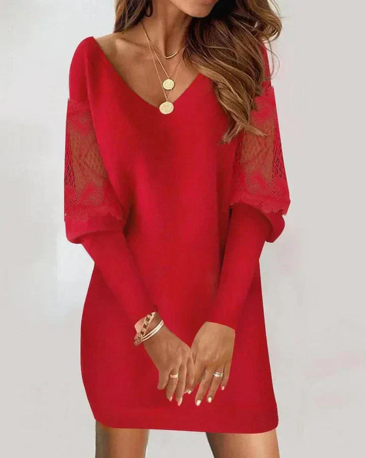 Grace - The Lace Patchwork Dress