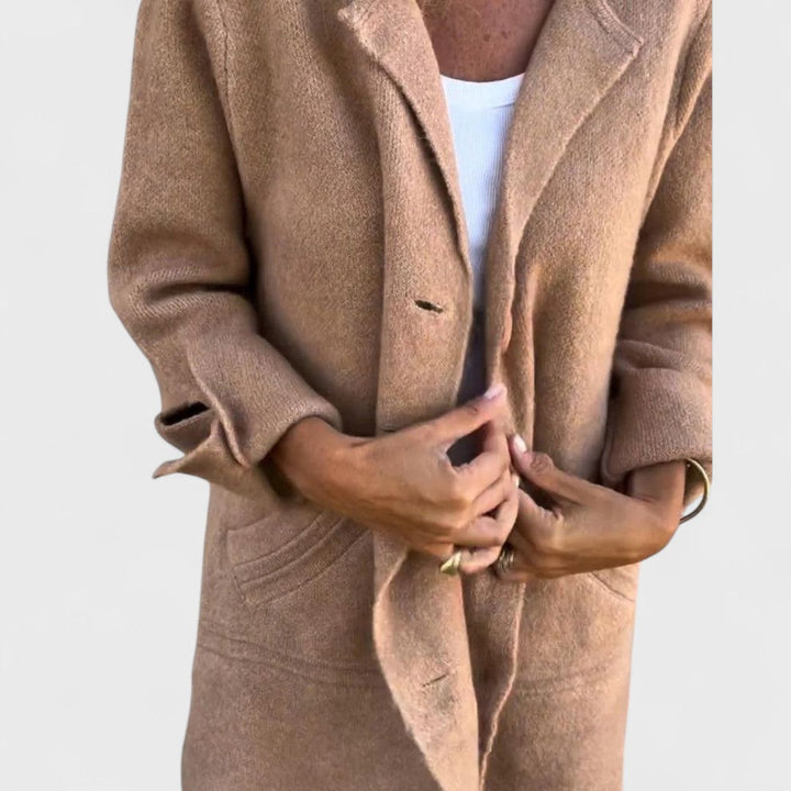 Serena – Elegant Longline Coat