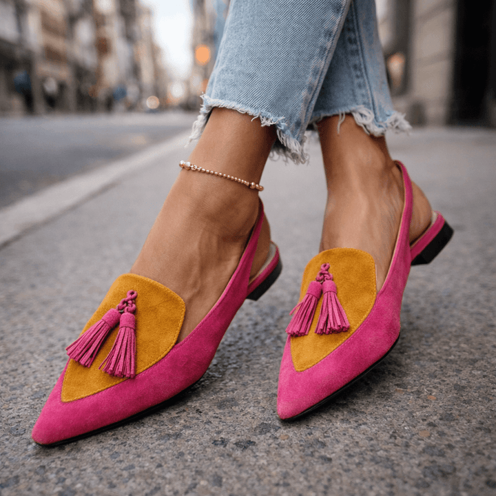 Maeve | Pointed Slingback Flat