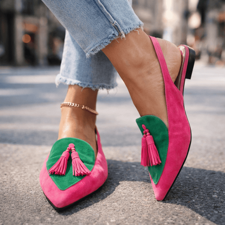 Maeve | Pointed Slingback Flat