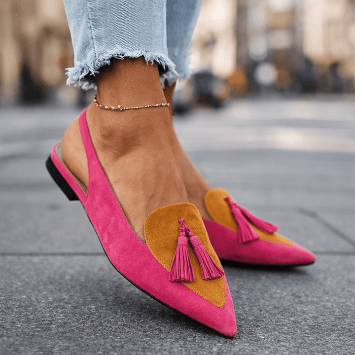 Maeve | Pointed Slingback Flat