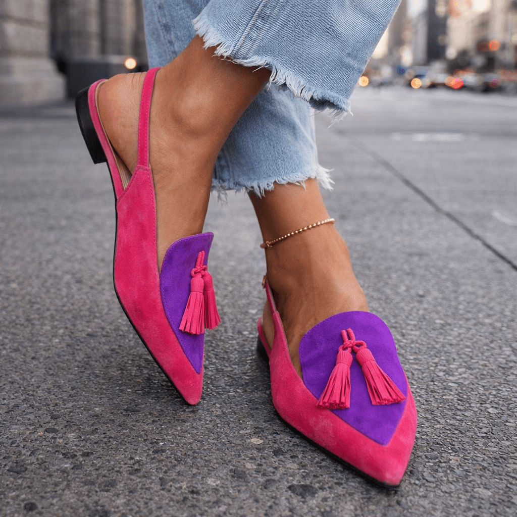 Maeve | Pointed Slingback Flat