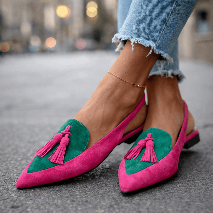 Maeve | Pointed Slingback Flat