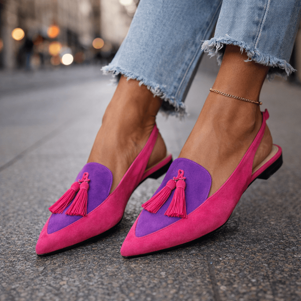 Maeve | Pointed Slingback Flat