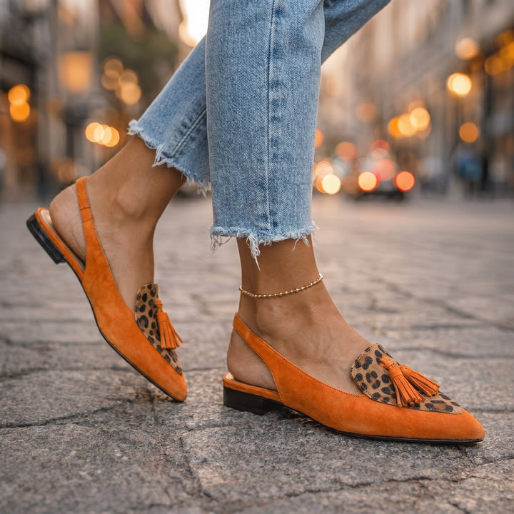 Maeve | Pointed Slingback Flat