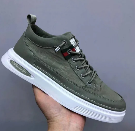 Men’s Casual Street Sneakers | Cushioned Sole with Urban Edge