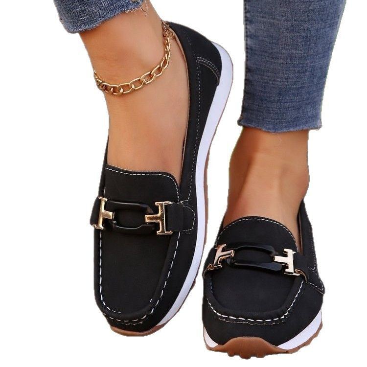 NAOMI | ORTHOPEDIC BUCKLE LOAFERS