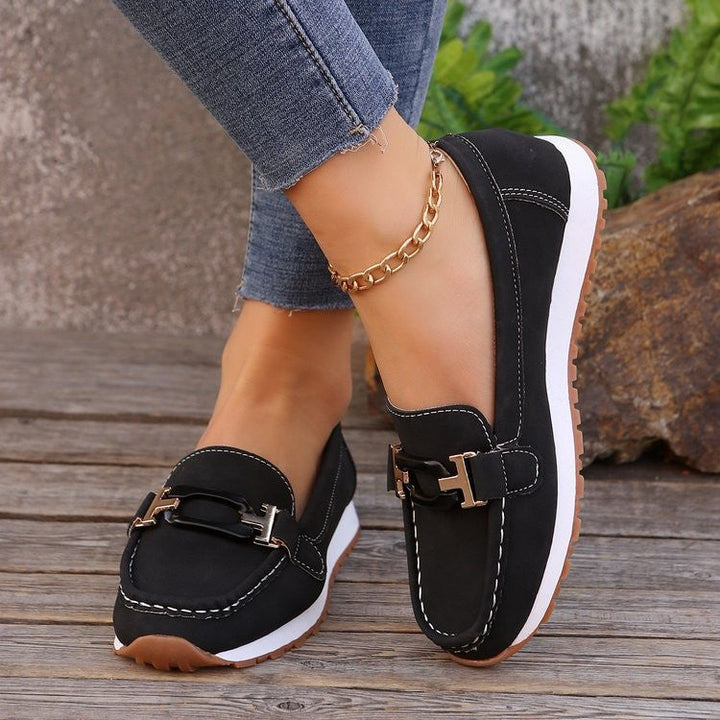 NAOMI | ORTHOPEDIC BUCKLE LOAFERS