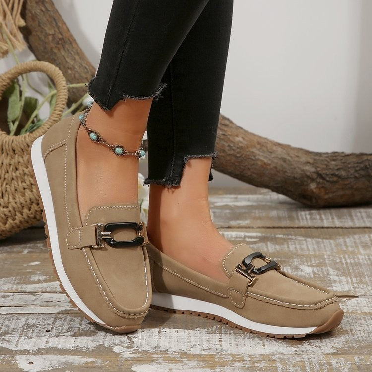 NAOMI | ORTHOPEDIC BUCKLE LOAFERS