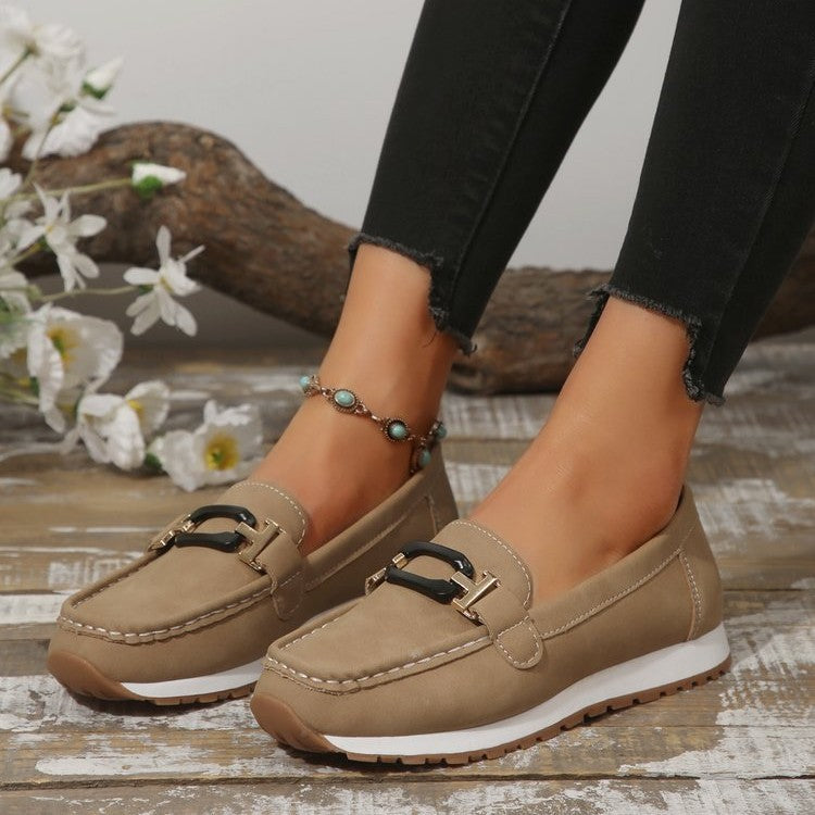 NAOMI | ORTHOPEDIC BUCKLE LOAFERS