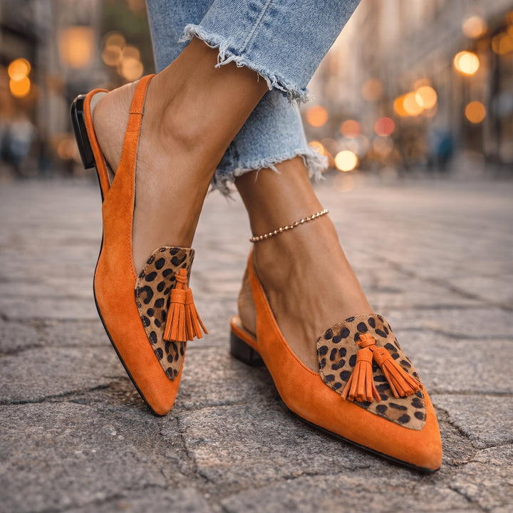 Maeve | Pointed Slingback Flat