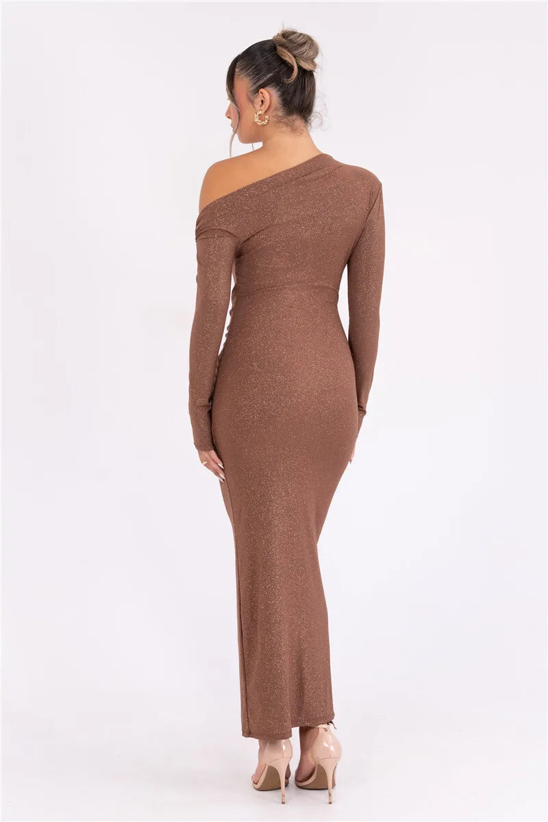 Alina – Sparkling Maxi Dress