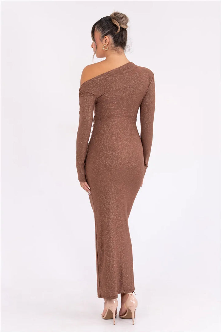 Alina – Sparkling Maxi Dress