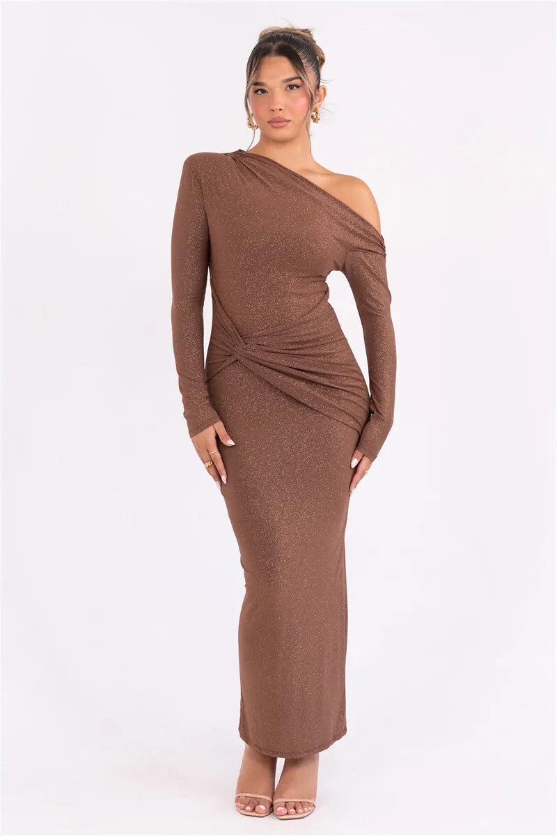 Alina – Sparkling Maxi Dress