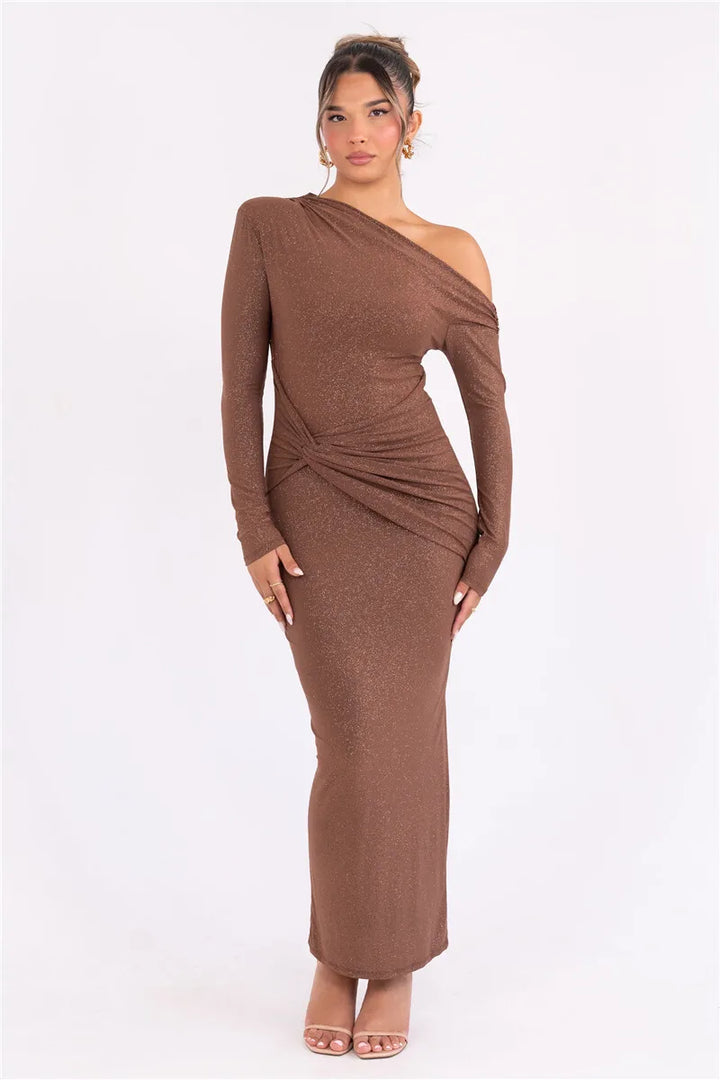 Alina – Sparkling Maxi Dress