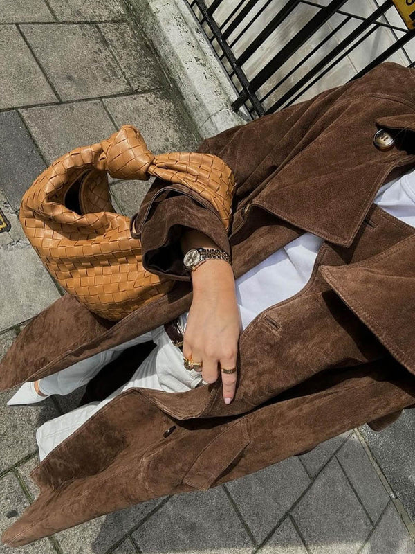 Simone – Elegant Belted Trench