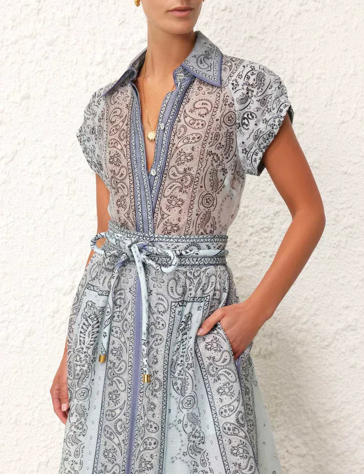 Adele - Boho Print Two-Piece Set