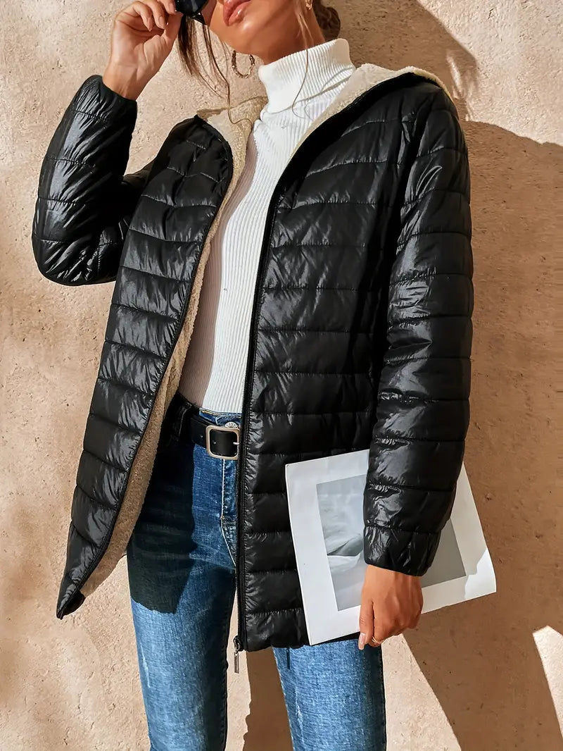 Leona – Chic Puffer Jacket