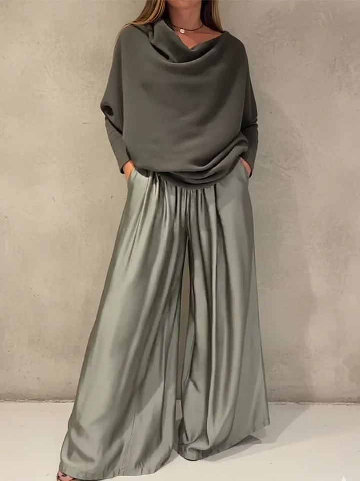 Emily – Off-Shoulder Elegant Set