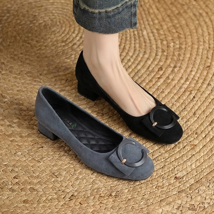 Elisa| Leather Comfort Mary Jane Flats