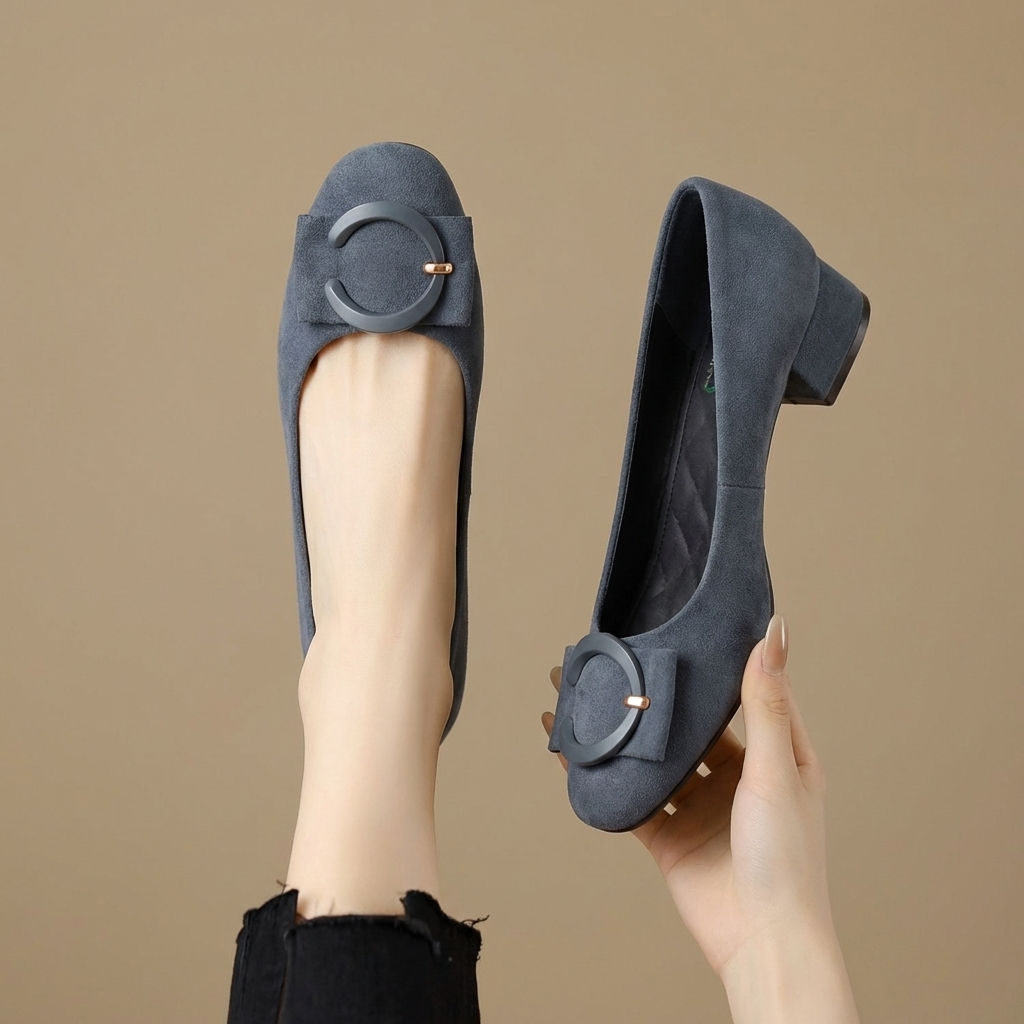 Elisa| Leather Comfort Mary Jane Flats