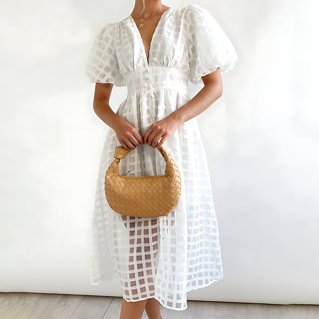 Sophie – Effortless Elegance Midi Dress