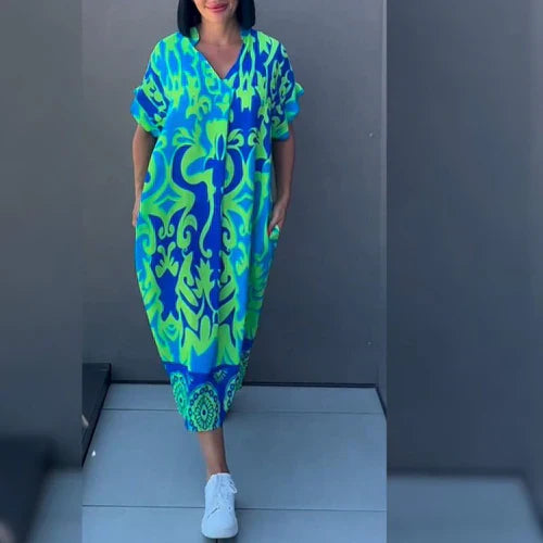 Lori – Romantic Floral Midi Dress