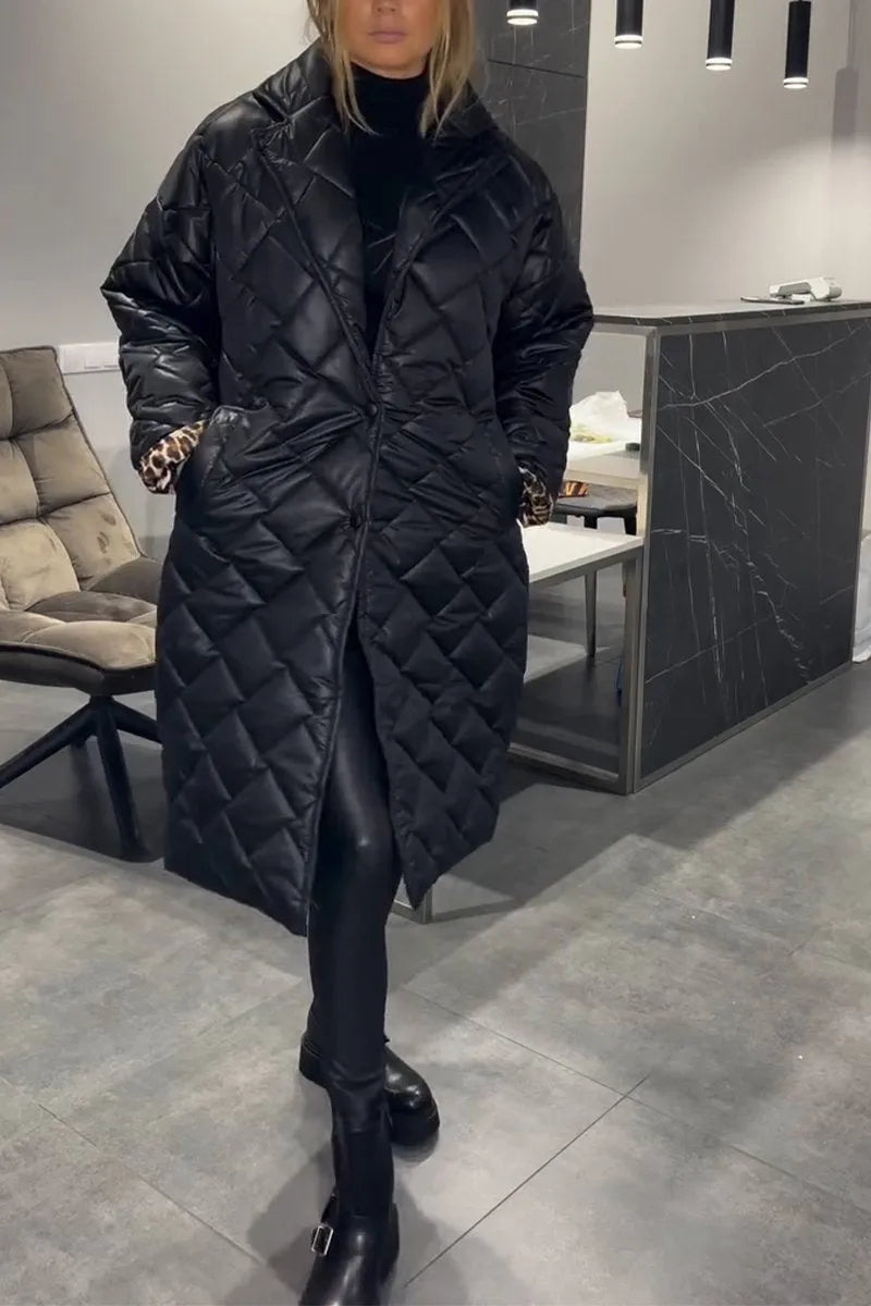 Sloane – Reversible Quilted Coat