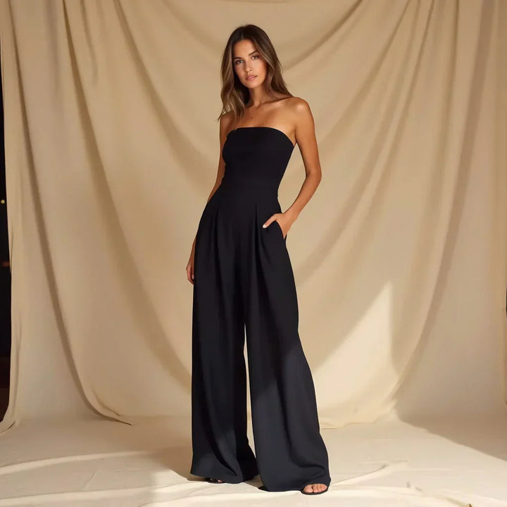 Isla – Sculpting Strapless Jumpsuit